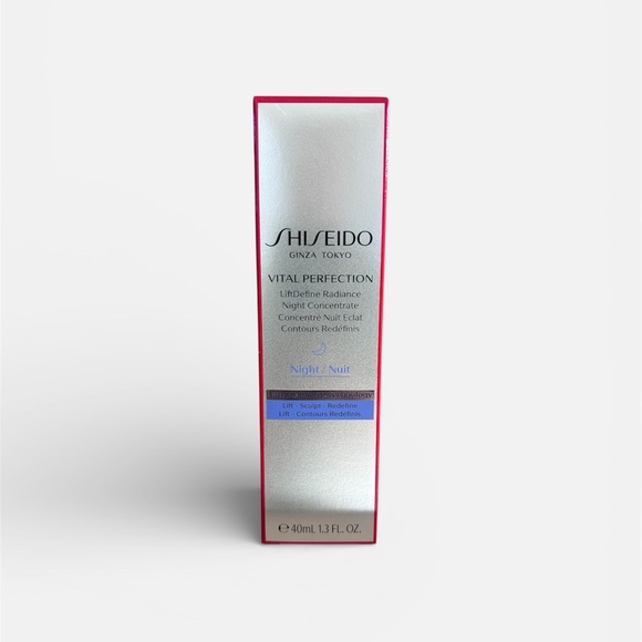 New Shiseido Vital Perfection LiftDefine Radiance Night Concentrate 40ml / 1.3oz - Picture 2 of 2
